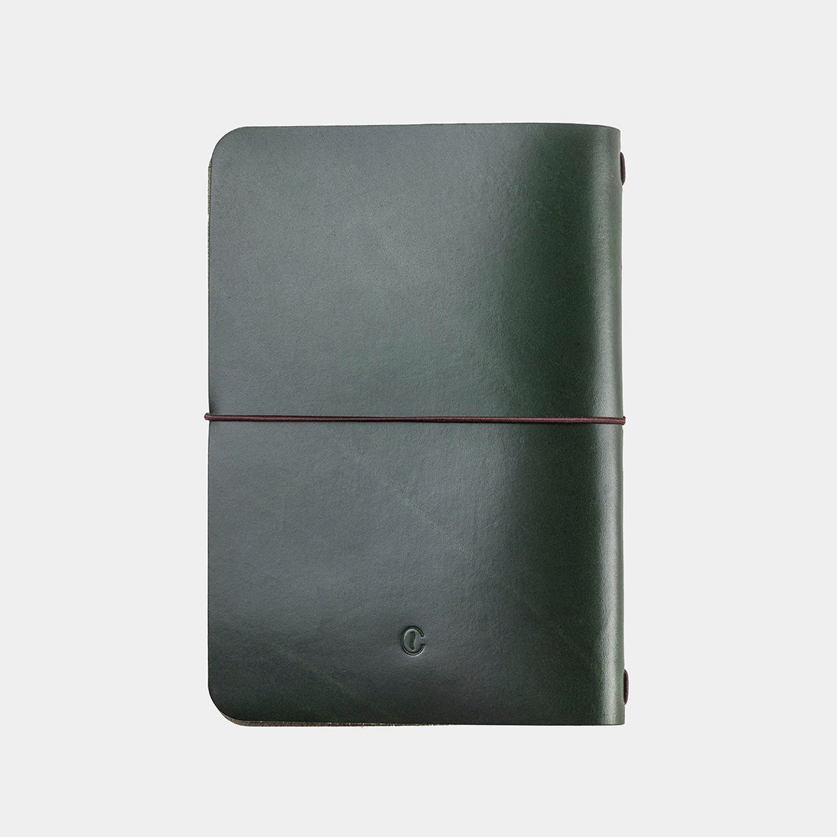 A5 Leather Notebook - Forest