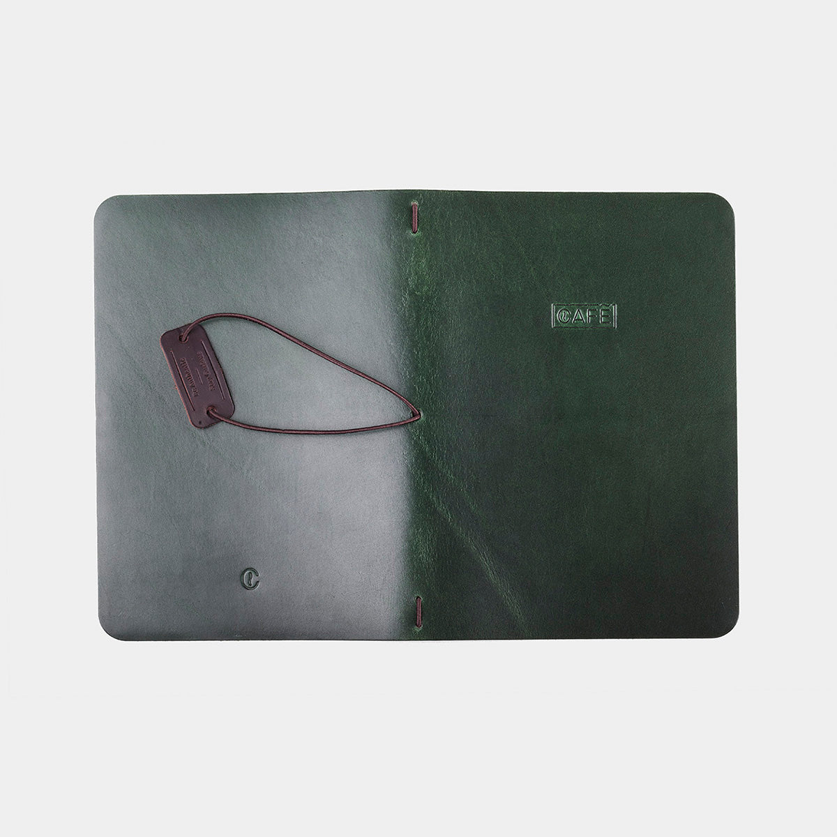 A5 Leather Notebook - Forest