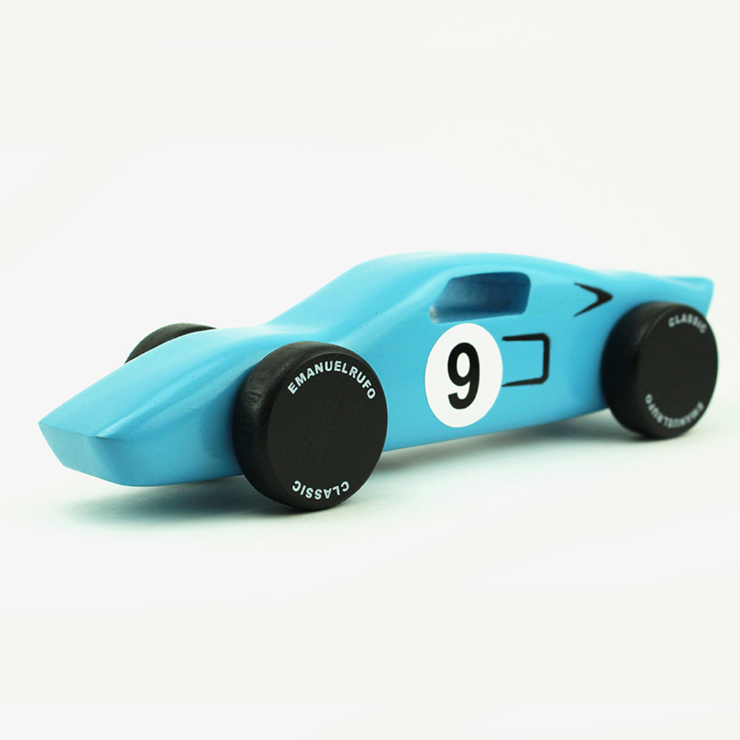 CL 02 Wood Toy Car Inspired by a Classic American race car
