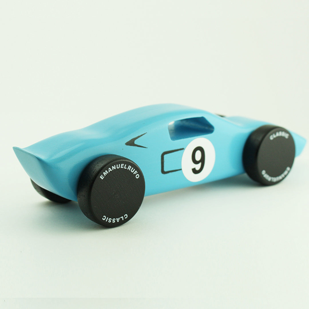 CL 02 Wood Toy Car Inspired by a Classic American race car