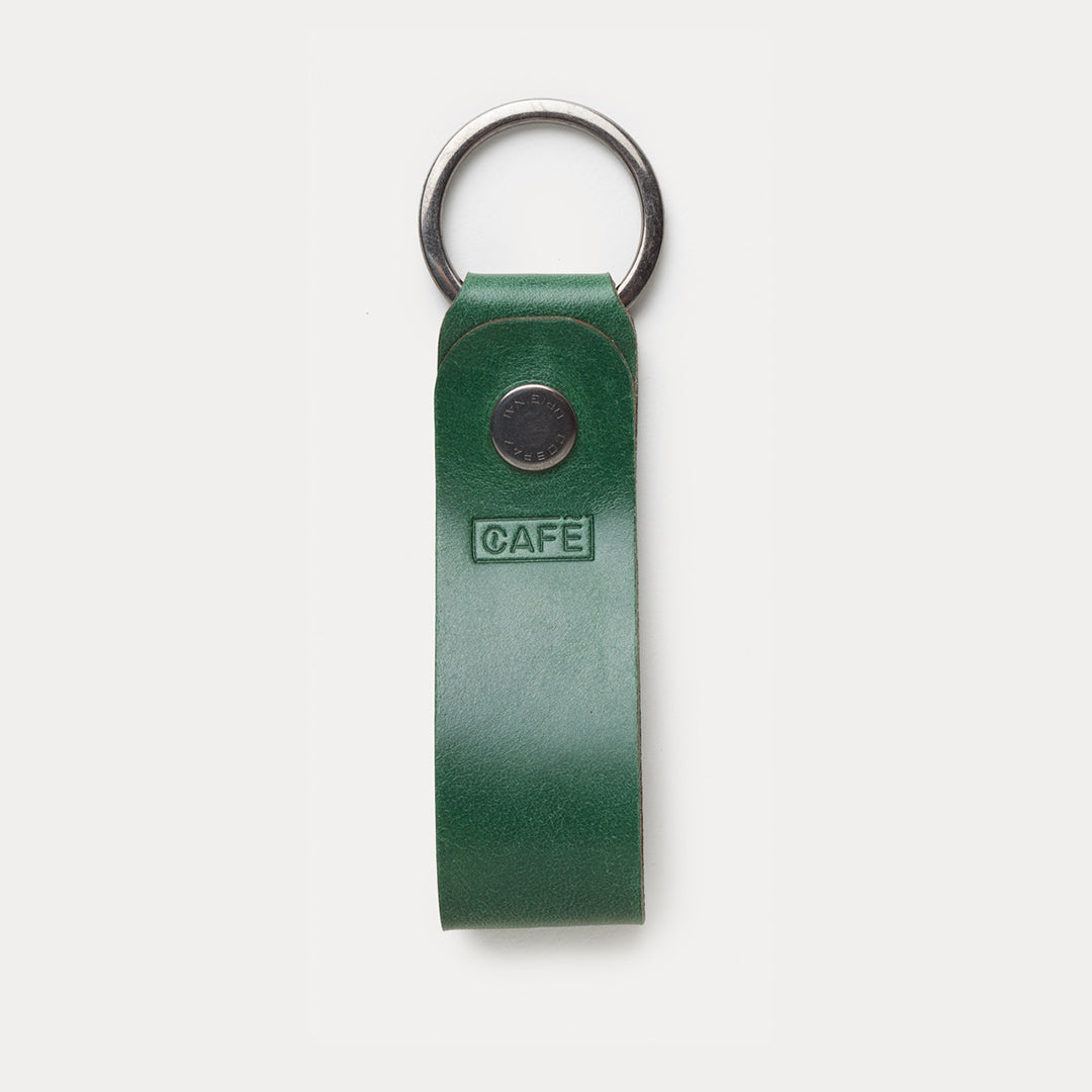 Leather Key Chain Black Coffee