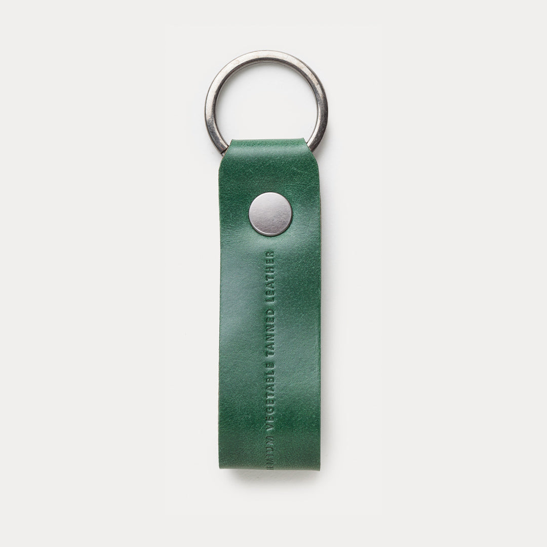 Leather Key Chain Greenery