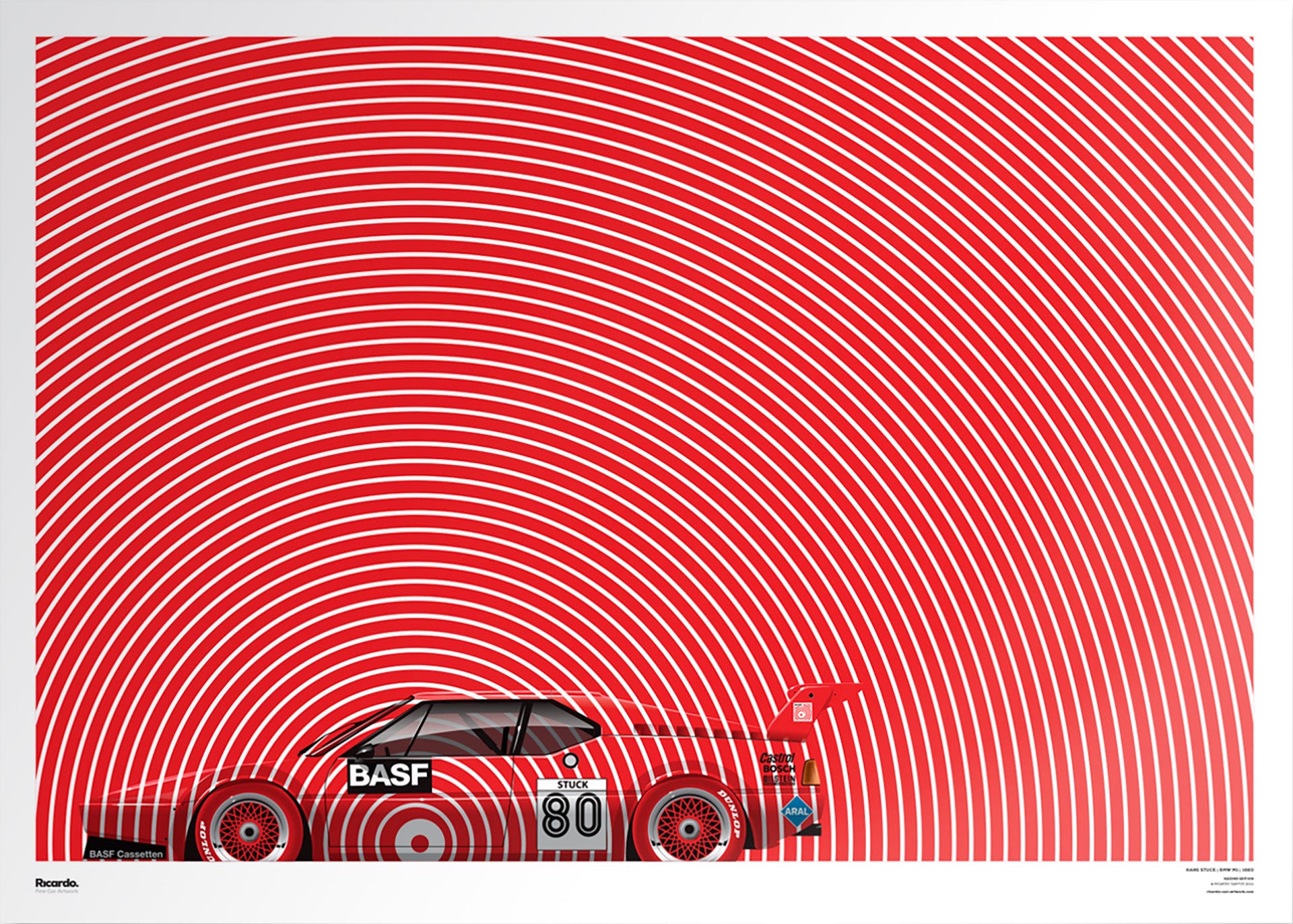 H.J. Stuck, BMW M1, 1980