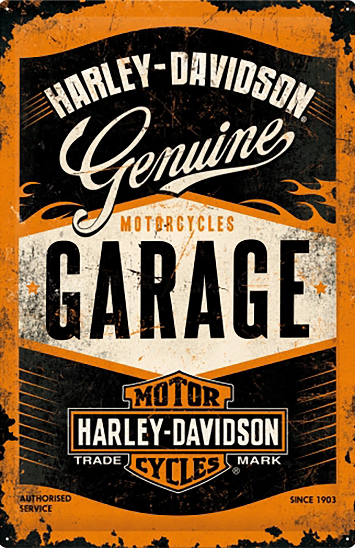 Harley-Davidson Garage Sign