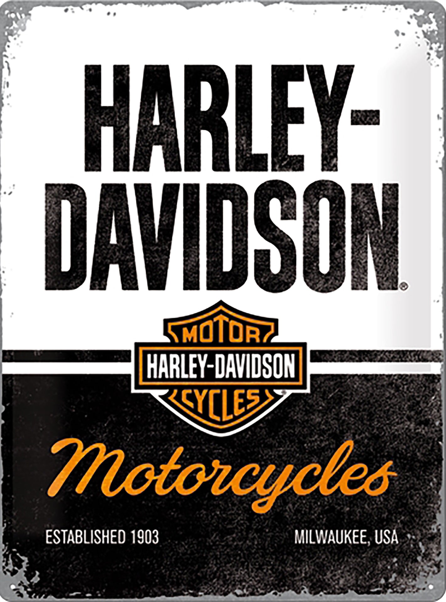 Harley-Davidson Motorcycles Sign