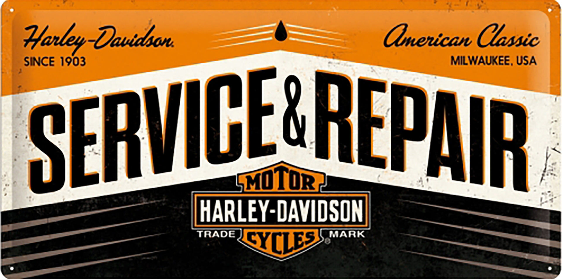 Harley-Davidson Service & Repair Sign