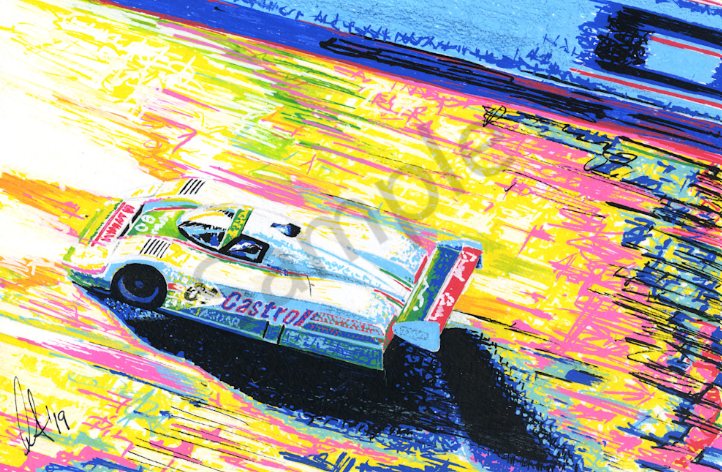 Jaguar XJR 9 - 24 Hours of Daytona 1988