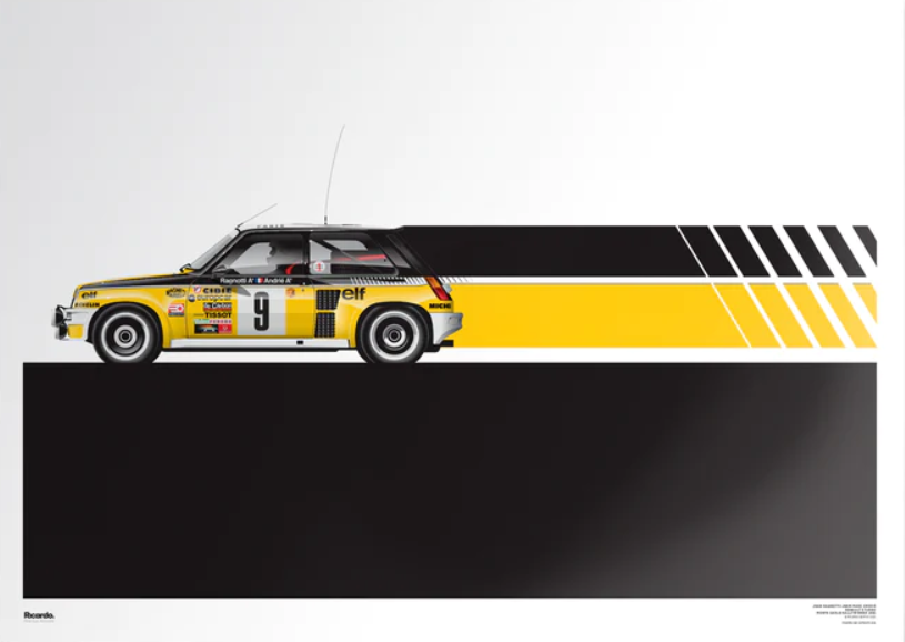 Jean Ragnotti - Jean Marc Andrié, Renault 5 Turbo, Monte-Carlo Rally Winner 1981