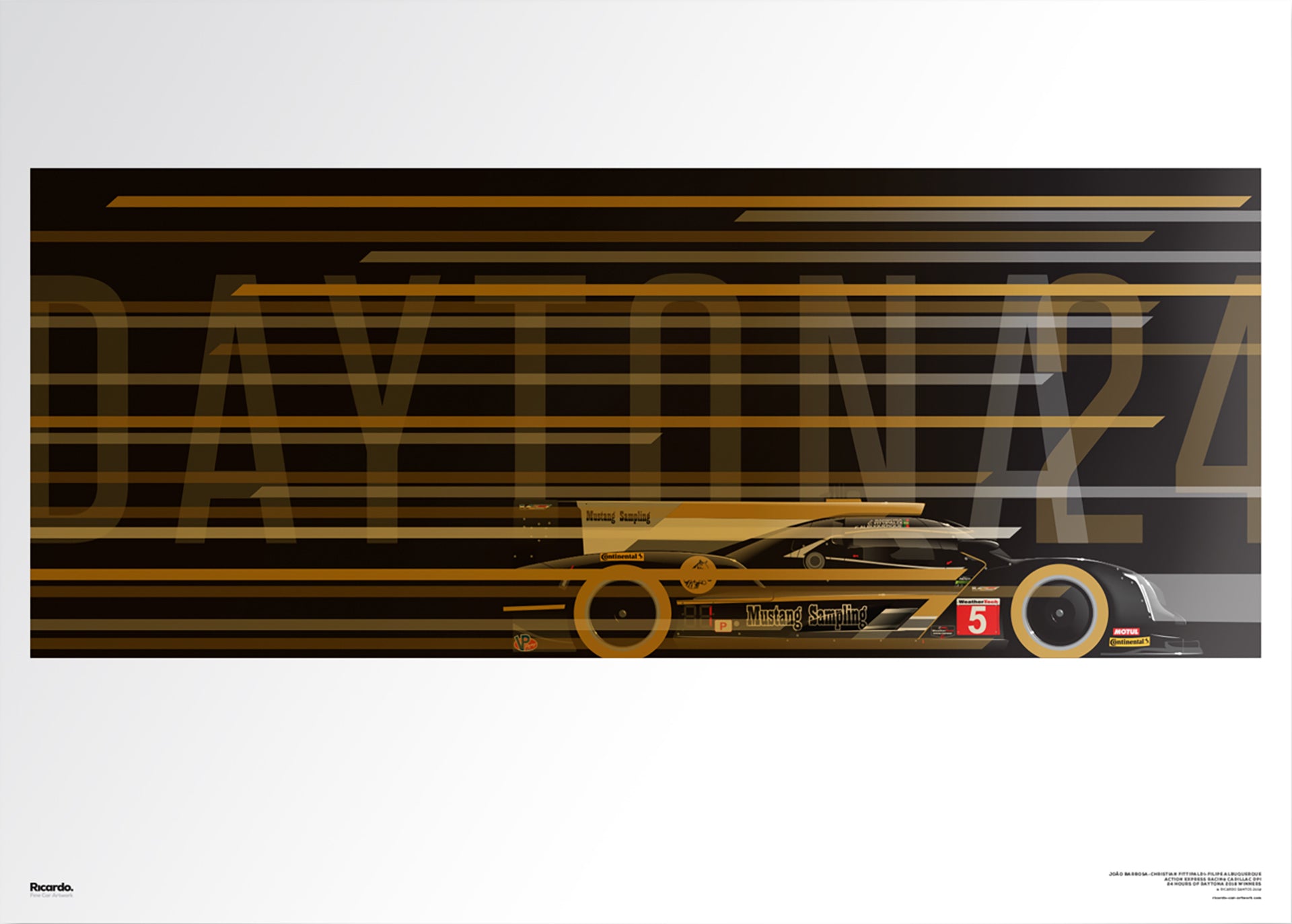 João Barbosa-Christian Fittipaldi-Filipe Albuquerque, Action Express Racing Cadillac DPI, 24 Hours Of Daytona 2018 Winners