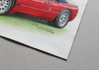 Lancia 037 Stradale at Cascais Classic Motorshow - Original Illustration