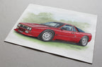 Lancia 037 Stradale at Cascais Classic Motorshow - Original Illustration