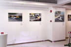 Lewis Hamilton and Nico Rosberg at the Macau Grand Prix in 2004 - Original Painting