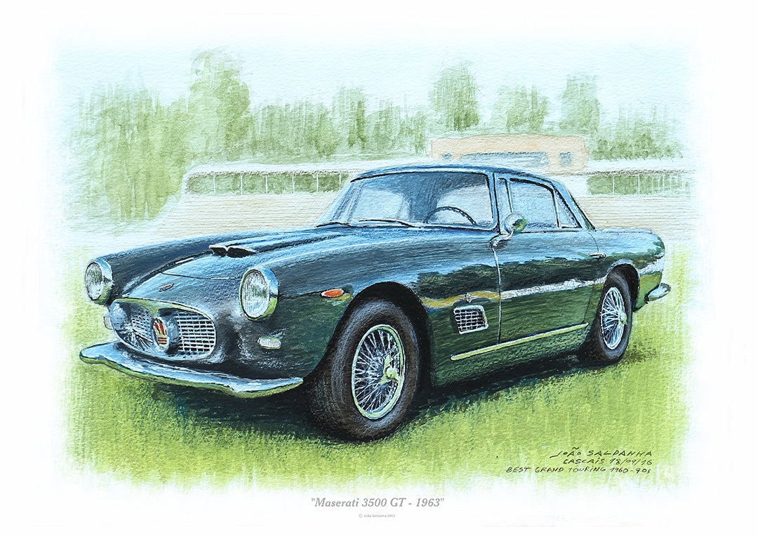 Maserati 3500 GT - Print