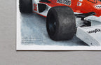 James Hunt's McLaren M26 (1976) & Surtees TS9 (1971) at Estoril Classics 2019 - Original Illustration