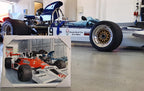 James Hunt's McLaren M26 (1976) & Surtees TS9 (1971) at Estoril Classics 2019 - Original Illustration