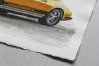 Porsche 911 (Museu do Caramulo) - Original Illustration