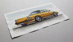 Porsche 911 (Museu do Caramulo) - Original Illustration