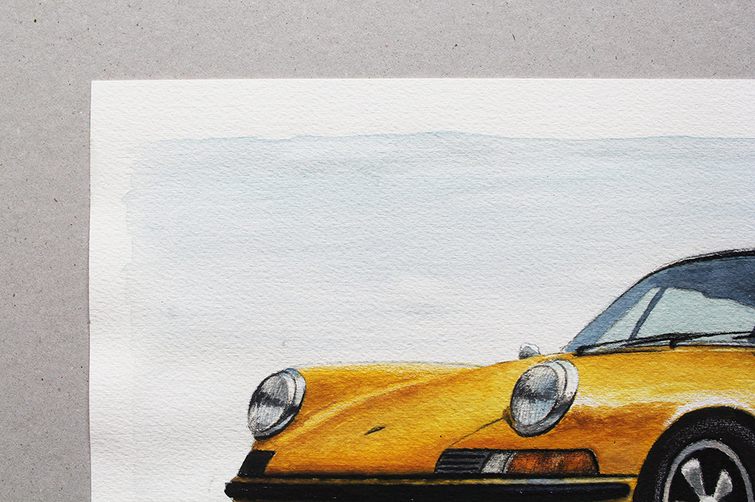Porsche 911 (Museu do Caramulo) - Original Illustration