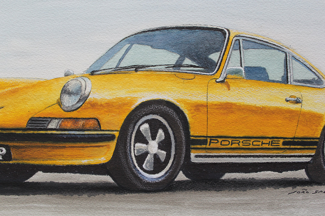 Porsche 911 (Museu do Caramulo) - Original Illustration
