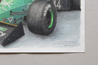 Tyrell 012 (1983) and Lola BIP at Estoril Classics 2019 - Original Illustration