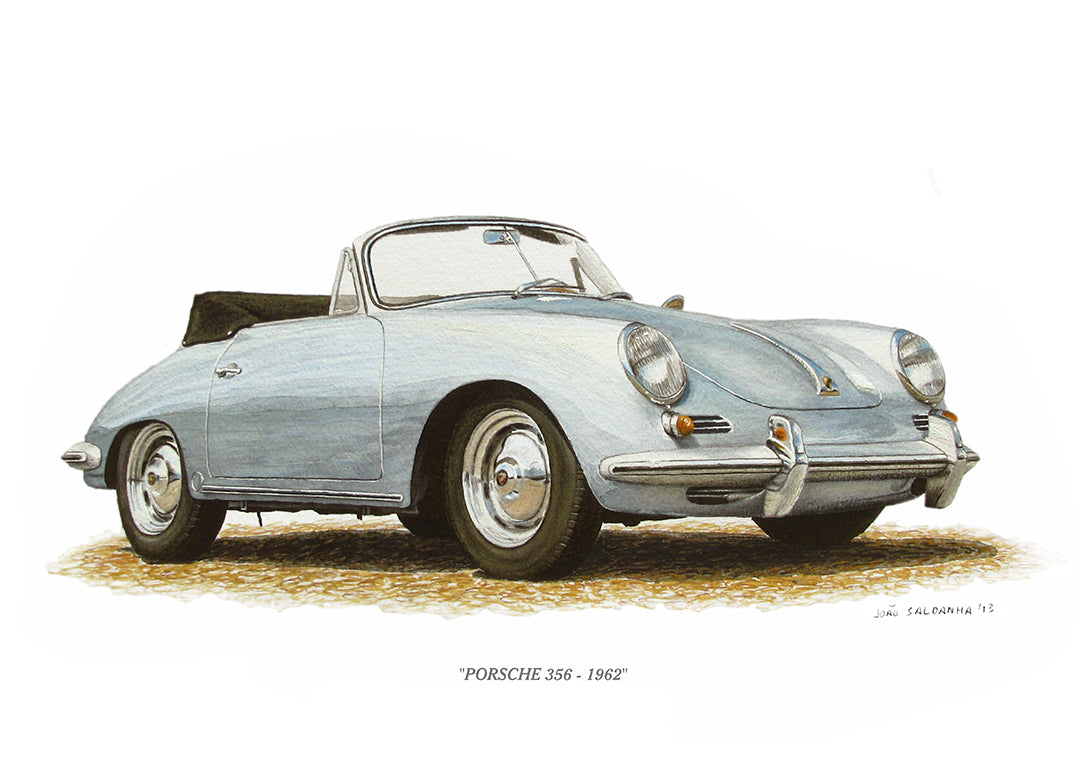Porsche 356 - 1962 - Print