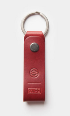 Key Chain in Burgundy