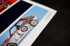 Lancia Martini Short Graphic Story