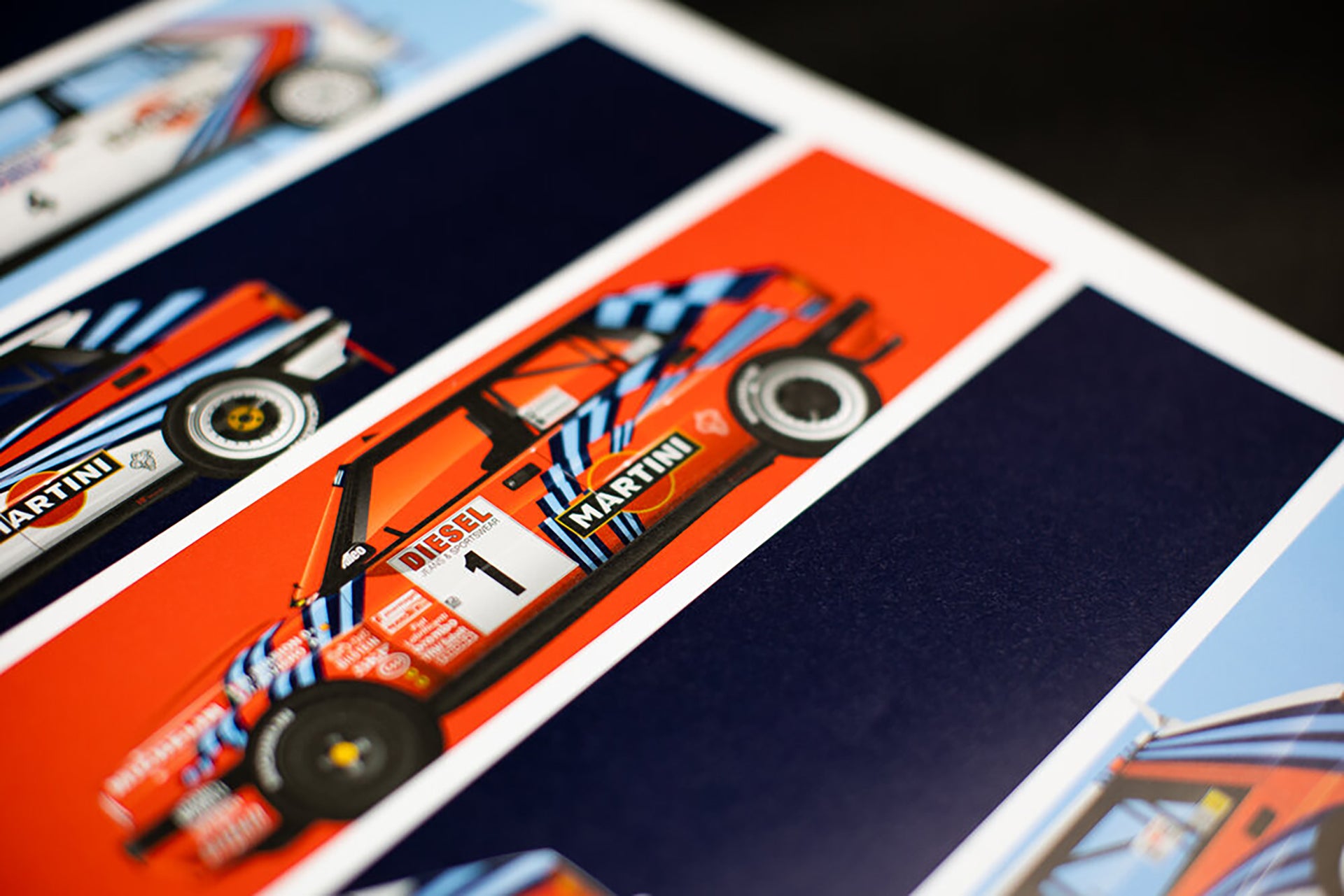 Lancia Martini Short Graphic Story