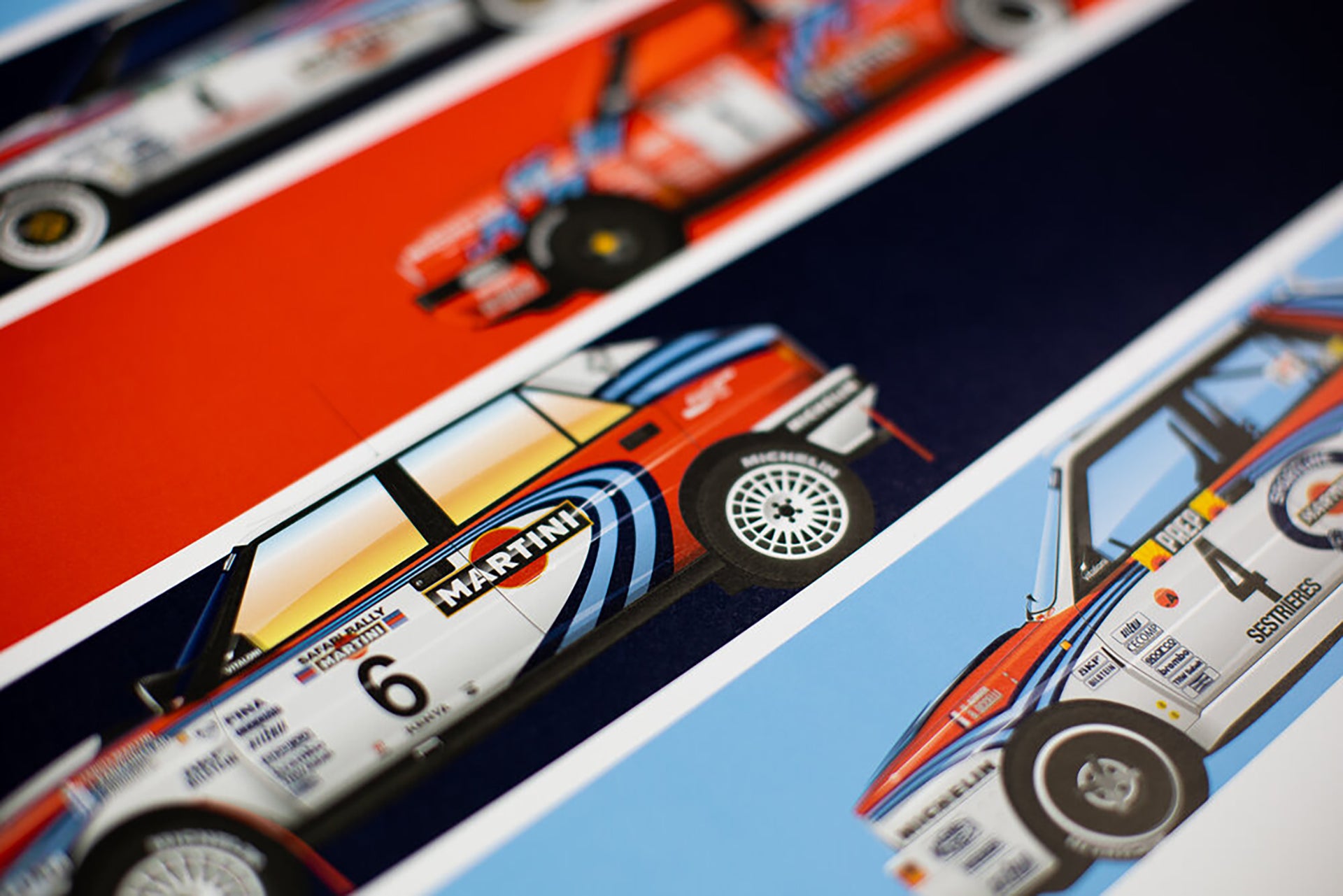 Lancia Martini Short Graphic Story