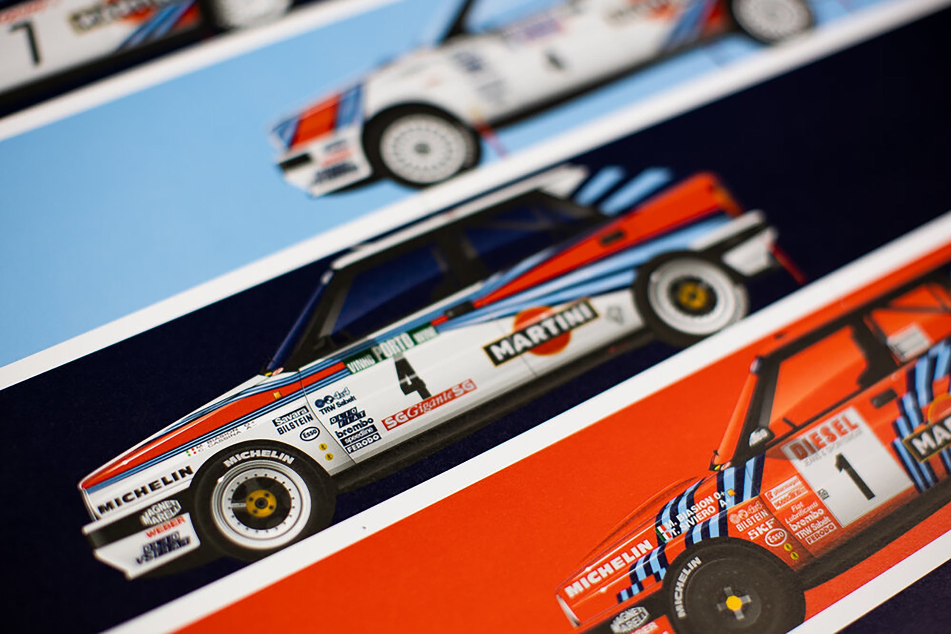 Lancia Martini Short Graphic Story