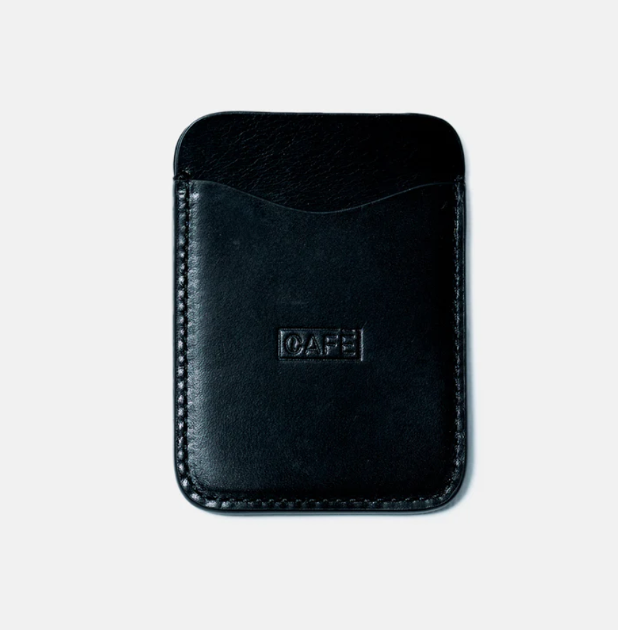 The Leather Card Holder #3 All Black
