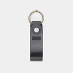 Leather Keychain - All Black