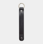 Leather Keychain - All Black