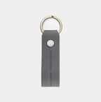 Leather Keychain - Antracita