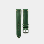 Leather Watch Strap "The Klaus" in Forest