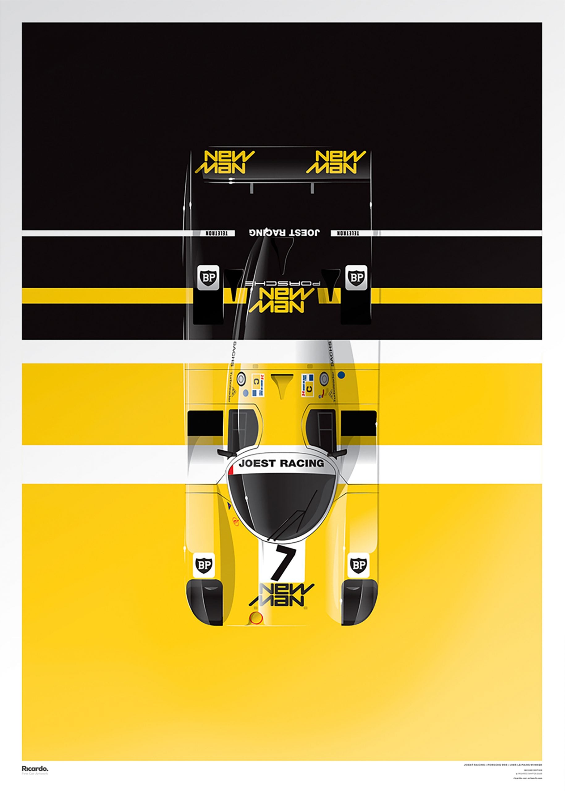 Ludwig-Barilla-Winter, Joest Racing, Porsche 956, 1985 Le Mans Winner