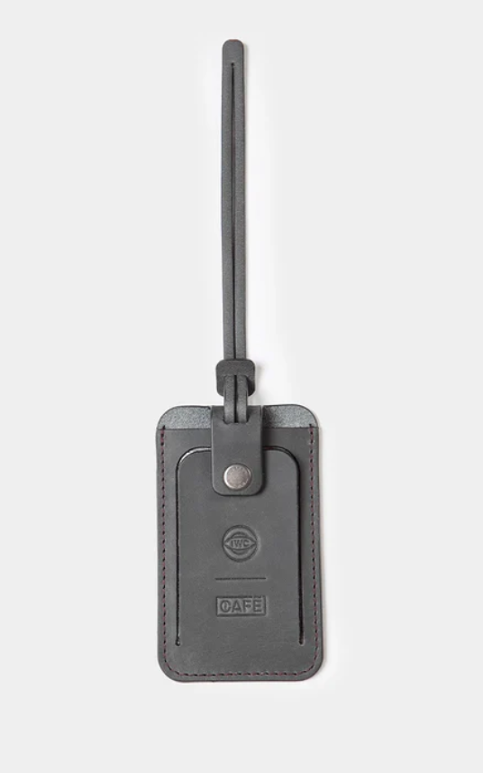 IWC x CAFÉ Luggage Tag in Antracita