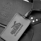 IWC x CAFÉ Luggage Tag in Antracita