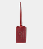 Luggage Tag in Burgundy