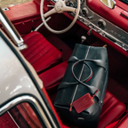 Luggage Tag in Burgundy
