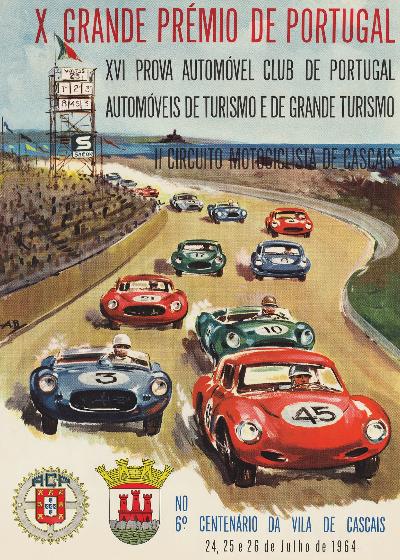 Portuguese Grand Prix (1964) Poster