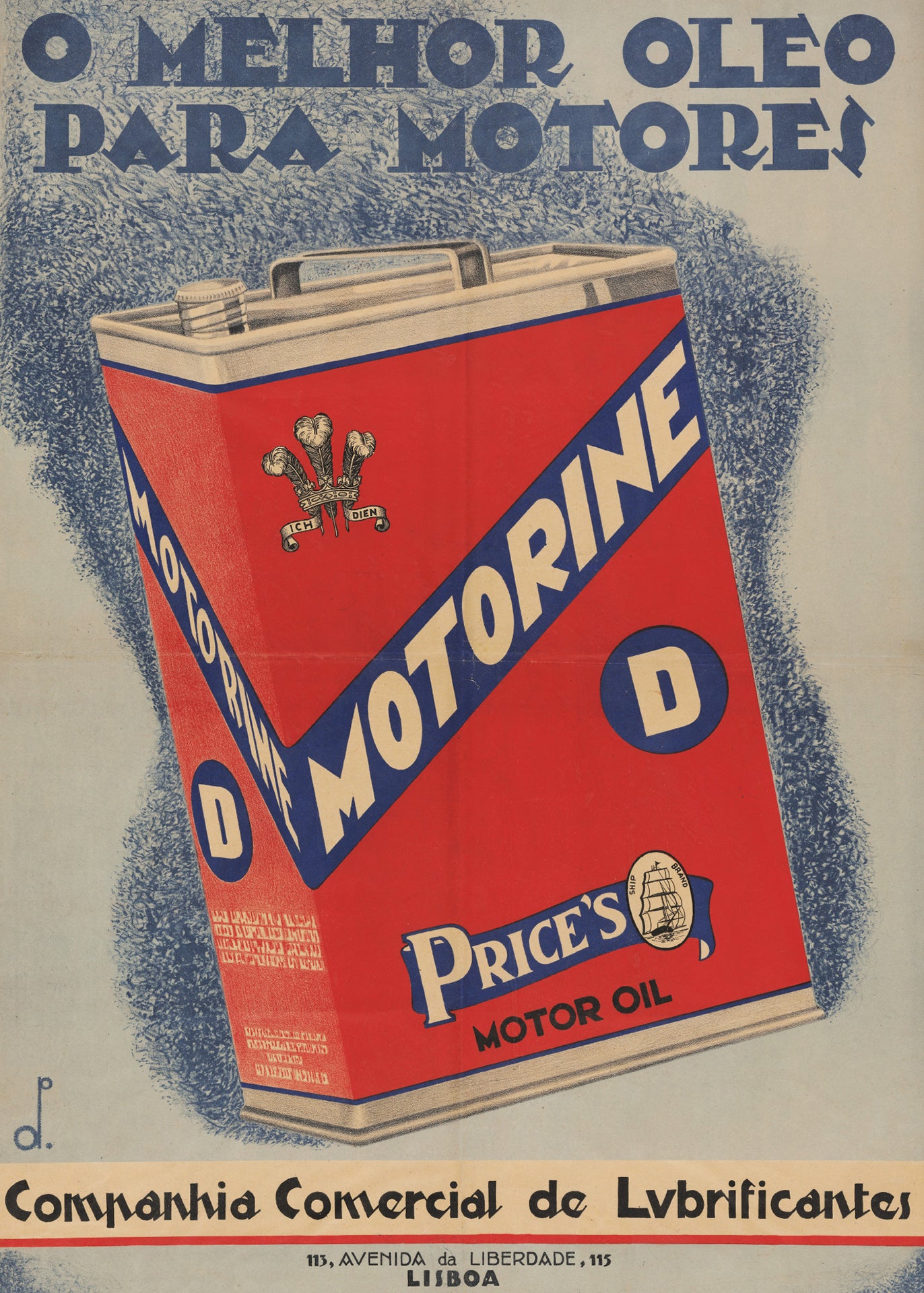 Motorine Motor Oil Poster