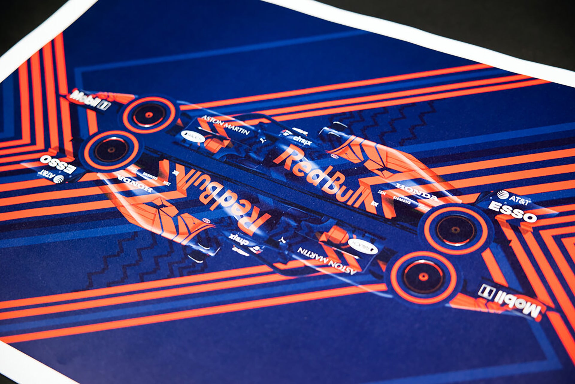 Max Verstappen, Aston Martin Red Bull Racing RB15, Filming Day Version 2019
