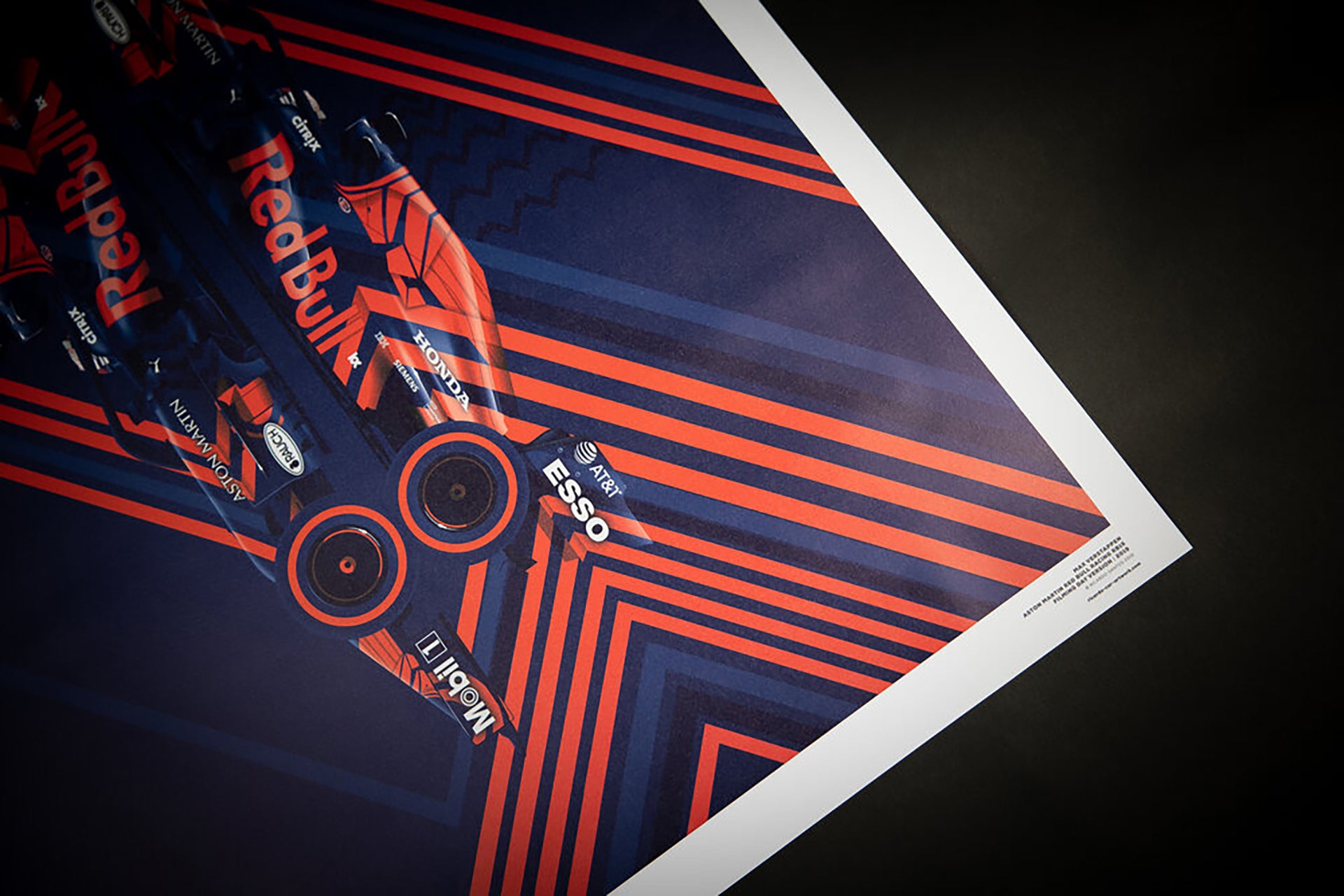 Max Verstappen, Aston Martin Red Bull Racing RB15, Filming Day Version 2019