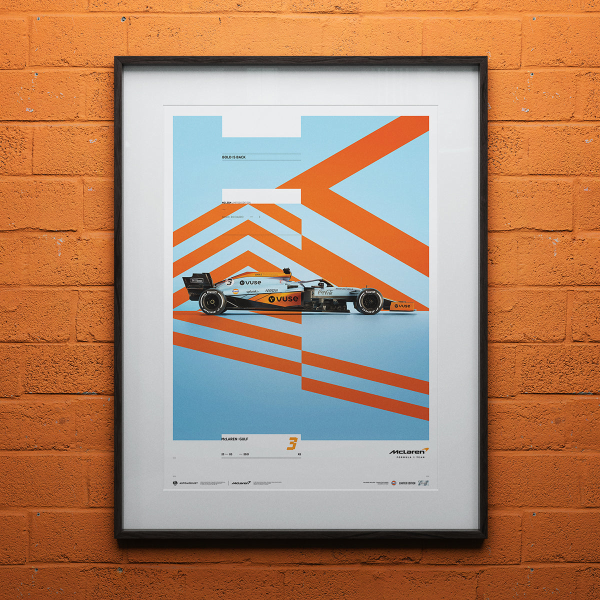 McLaren x Gulf - Edition 2 - Daniel Ricciardo - 2021 | Limited Edition