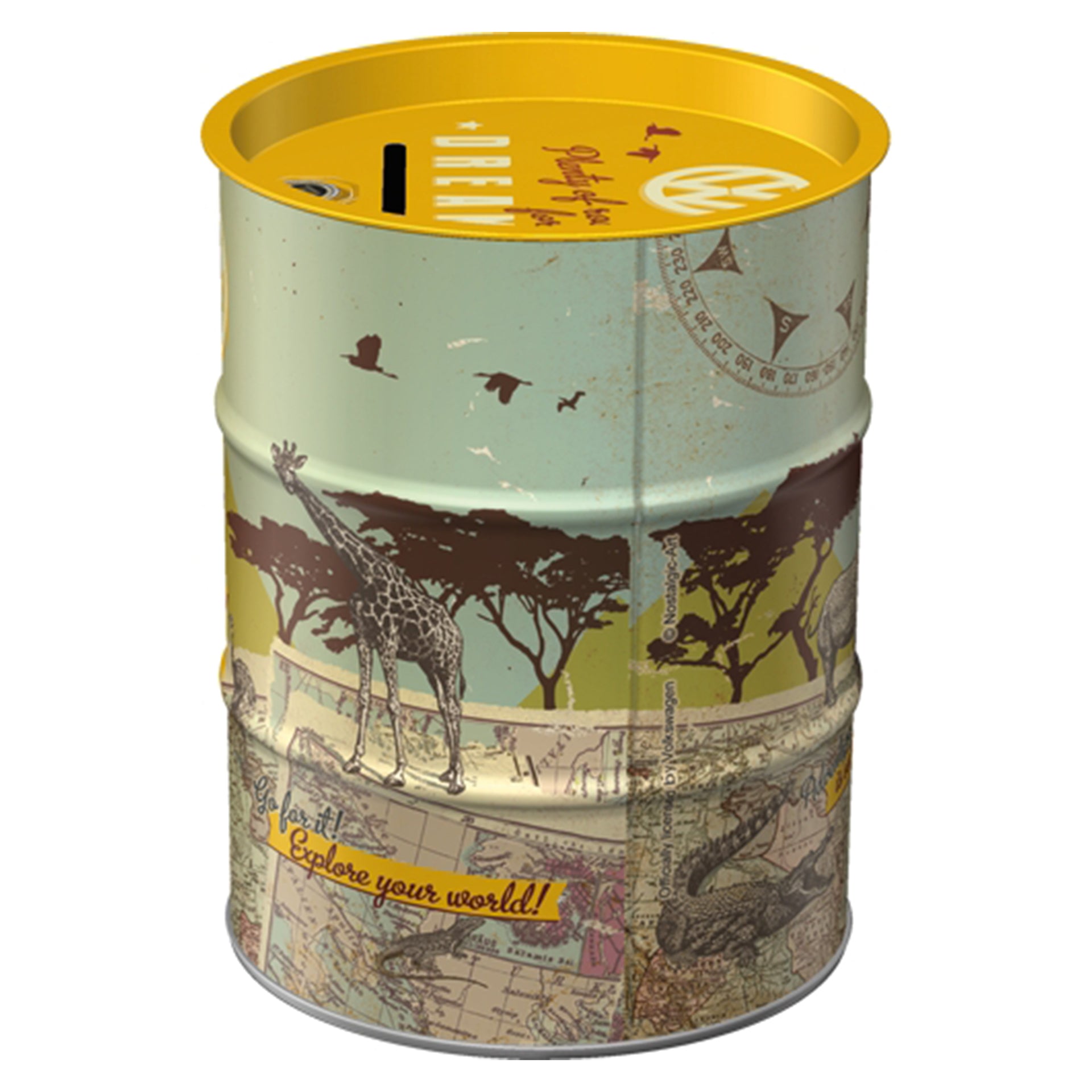 Volkswagen Let's get Lost Barrel Money Box