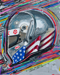 Michael Andretti - 98 Cart Helmet Print