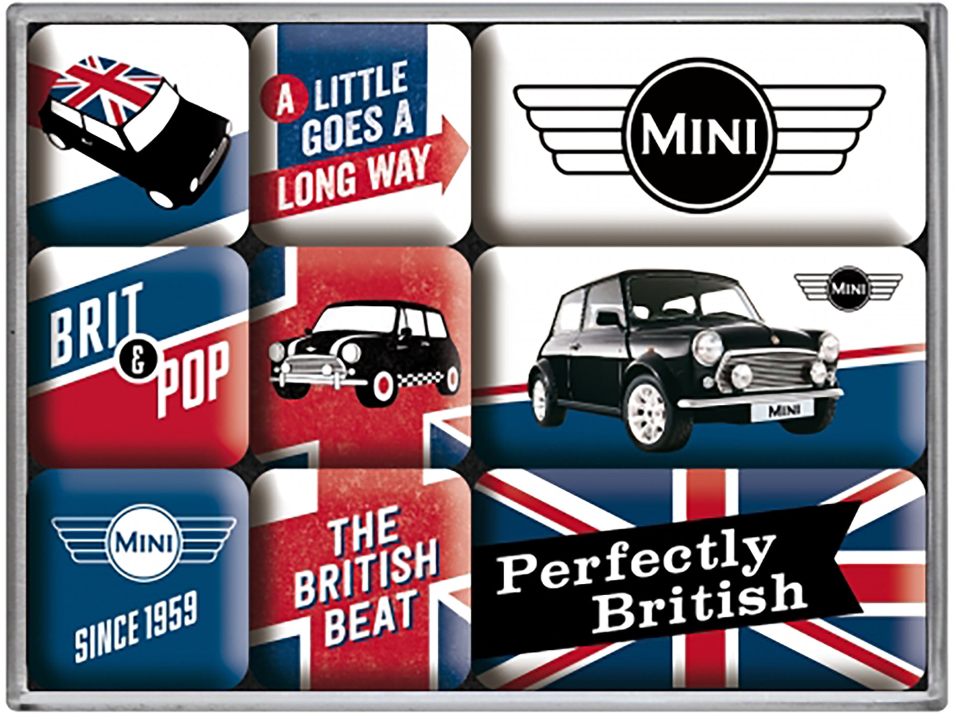 Mini Perfectly British Magnet Set