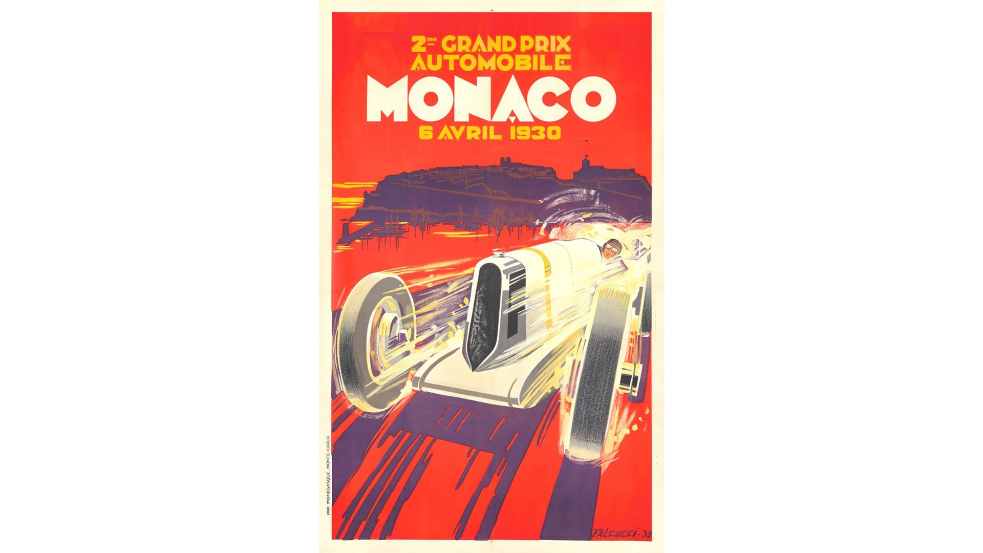 Monaco Grand Prix (1930) Magnet