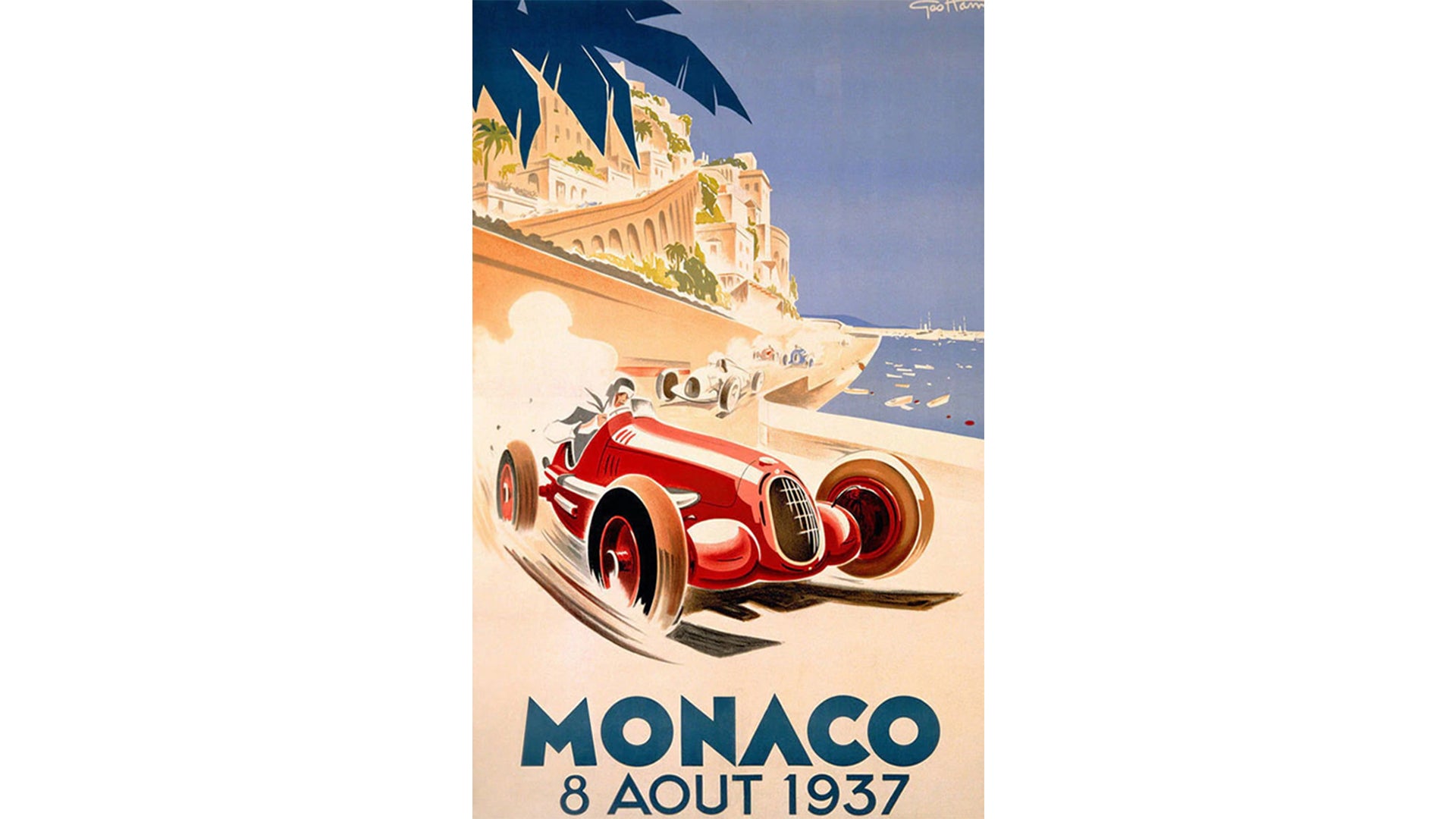 Monaco Grand Prix (1937) Magnet